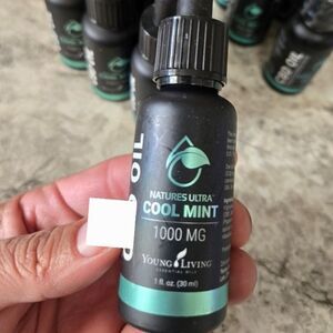 Young Living Natures Ultra Cool Mint CBE Oil - 110 For 1000mg Ill Make For 500mg